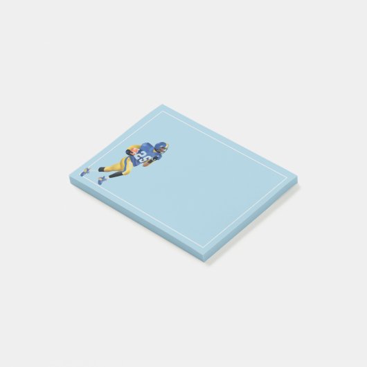 Football Post-it-Notes Post-it® Notes (Schuin)