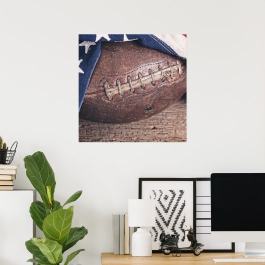  Football Poster (Thuiskantoor)