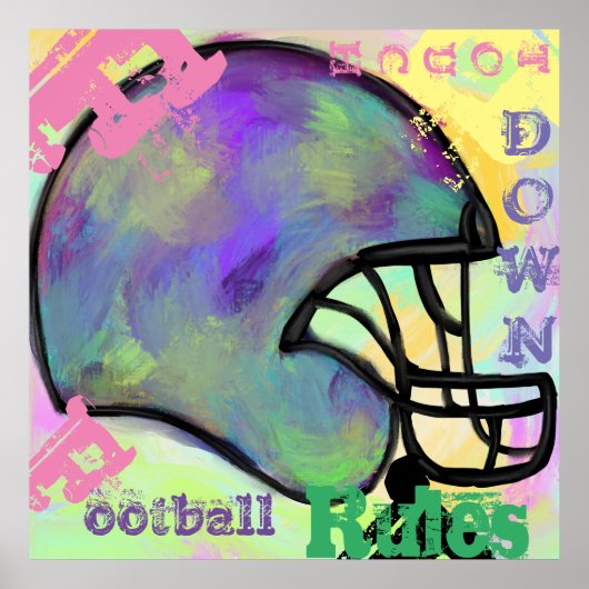 FOOTBALL POSTER (Voorkant)