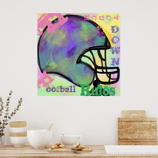 FOOTBALL POSTER (Keuken)