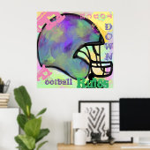 FOOTBALL POSTER (Thuiskantoor)