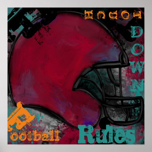 FOOTBALL POSTER (Voorkant)