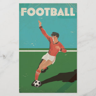 Football Poster Briefpapier
