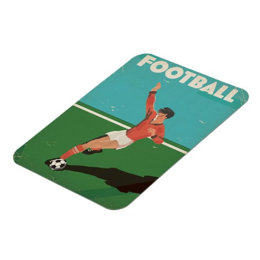 Football Poster Magneet (Linkerzijde)