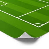 Football / poster voetbal (Hoek)