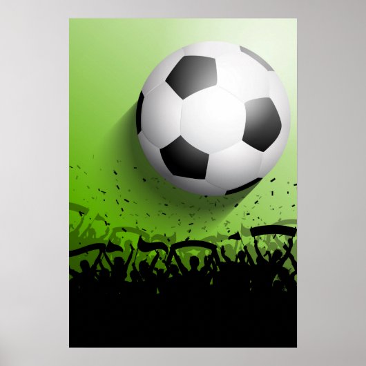 Football / poster voetbal (Voorkant)