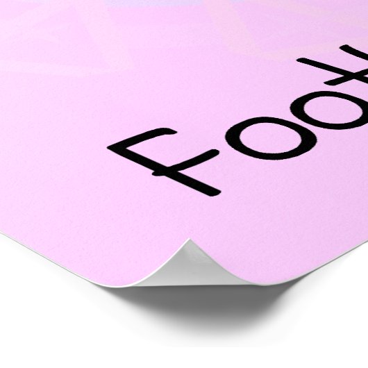 Football Princess T-shirts en Gifts Poster (Hoek)