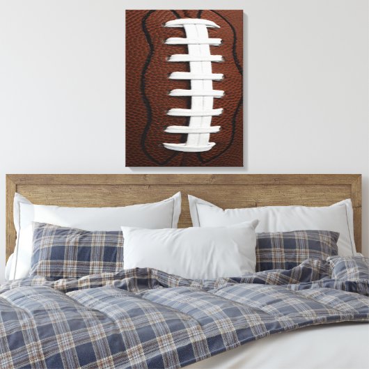 Football Print Pattern Background (Insitu (Slaapkamer))