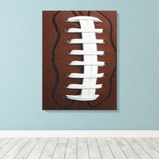 Football Print Pattern Background (Insitu (Houten vloer))