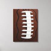 Football Print Pattern Background (Voorkant)