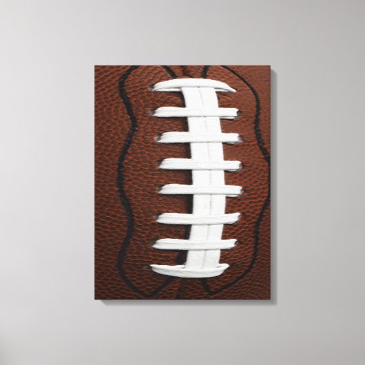 Football Print Pattern Background (Voorkant)
