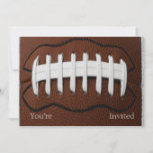 Football Print Pattern Background Kaart (Voorkant)