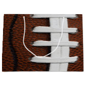 Football Print Pattern Background Large Cadeautasje (Voorkant)