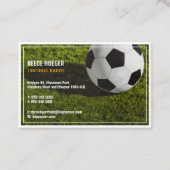Football | Professionele sport Visitekaartje (Voorkant)