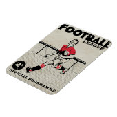  Football programma Magneet (Linkerzijde)