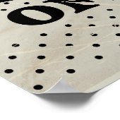  Football programma Poster (Hoek)