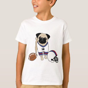 Football Pug T-shirt