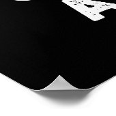 Football Puns Geef Me Een Kick Sporta Pun Dark BG Poster (Hoek)