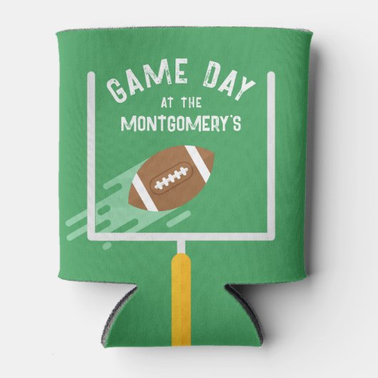 Football punt na staanders blikjeskoeler (Voorkant)