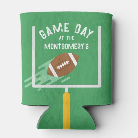 Football punt na staanders blikjeskoeler (Achterkant)