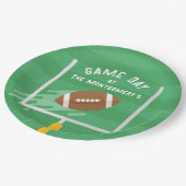 Football punt na staanders papieren bordje (Gekanteld)