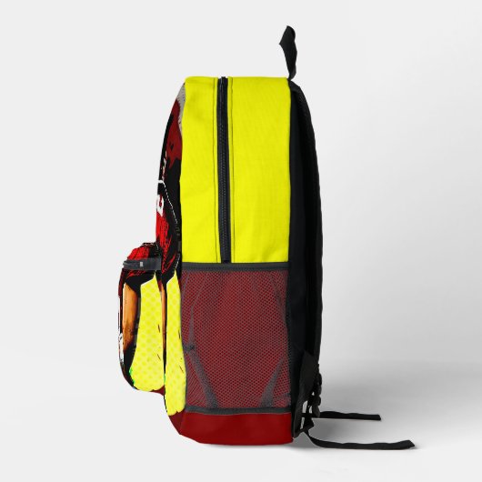 Football Quarterback gepersonaliseerd Bedrukte Rugzak (Rechts)