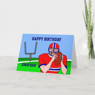  football raster voor foto en naam kaart