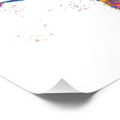 Football referee foto afdruk (Hoek)