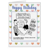 Football Referee wil rode en gele kaarten kopen (Voorkant)