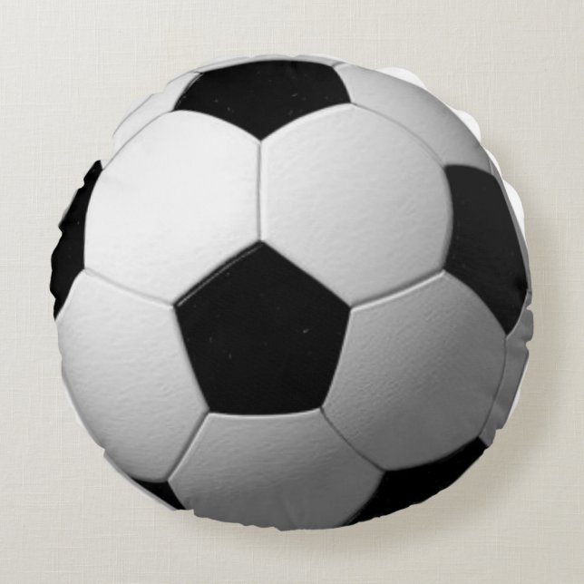 Football Rond Kussen (Voorkant)