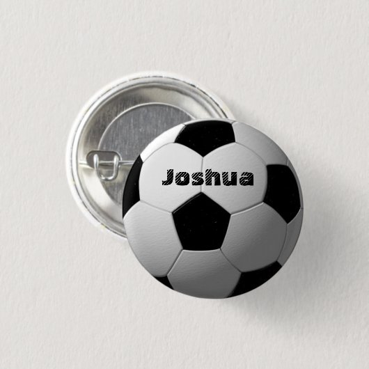 Football Ronde Button 3,2 Cm (Voorkant /achterkant)