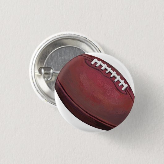 Football Ronde Button 3,2 Cm (Voorkant /achterkant)