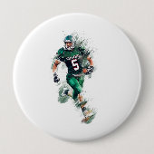 Football Ronde Button 4,0 Cm (Voorkant)