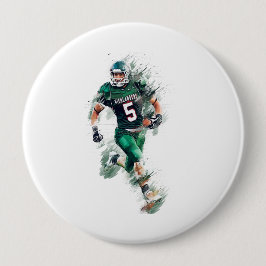 Football Ronde Button 4,0 Cm