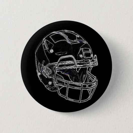 Football Ronde Button 5,7 Cm (Voorkant)