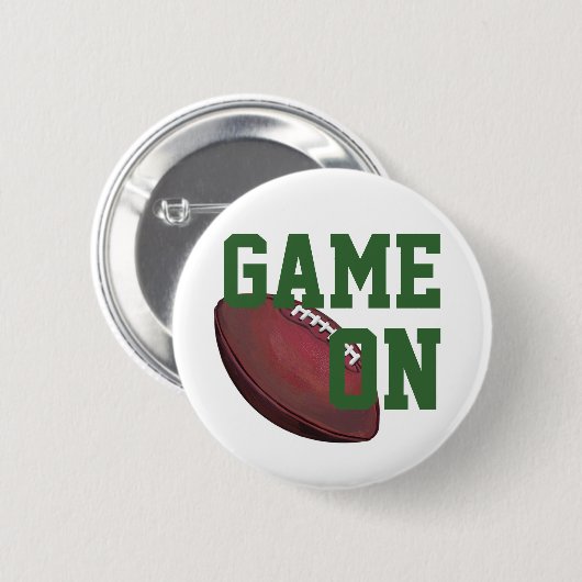 Football Ronde Button 5,7 Cm (Voorkant /achterkant)