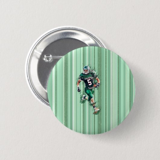 Football Ronde Button 5,7 Cm (Voorkant /achterkant)