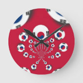 Football. Ronde Klok (Voorkant)