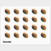 Football Ronde Sticker (Vel)