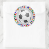 FOOTBALL RONDE STICKER (Tas)