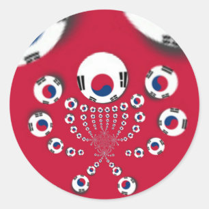 Football. Ronde Sticker