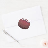 Football Ronde Sticker (Envelop)
