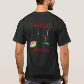 football rotsen t-shirt (Achterkant)