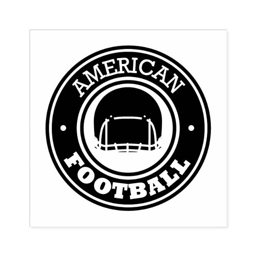 Football Rubberstempel (Afrduk)