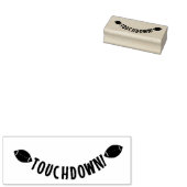 Football Rubberstempel (Gestempeld)
