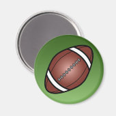Football Rugby Ball Magneet (Voorkant / Achterkant)