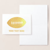 Football/Rugby Gold Folie Kaarten (Display)