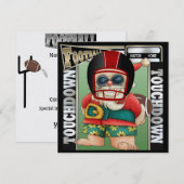 Football Santa Invitation - SRF Kaart (Voorkant / Achterkant)