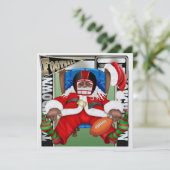Football Santa - SRF Kaart (Staand voorkant)