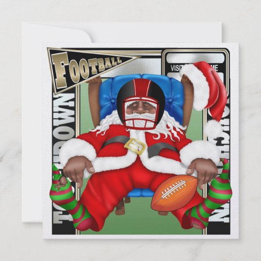 Football Santa - SRF Kaart (Voorkant)
